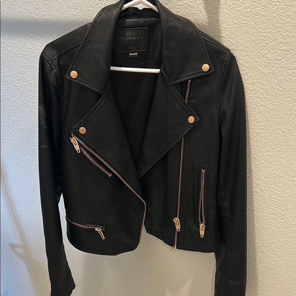 BlankNYC Black Leather Jacket